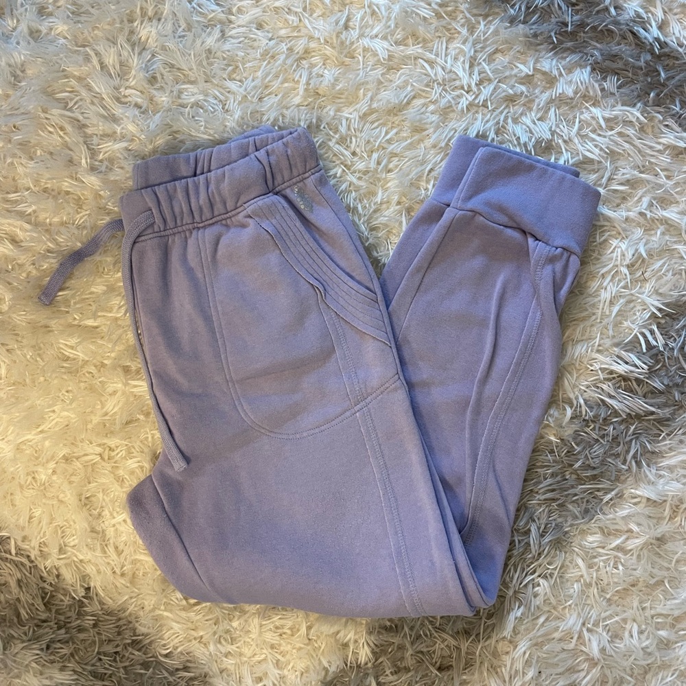Free People Purple Joggers